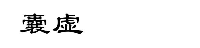 囊虚