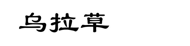 乌拉草