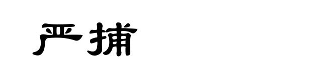 严捕