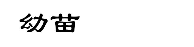 幼苗