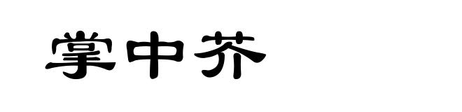 掌中芥