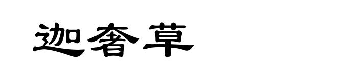 迦奢草