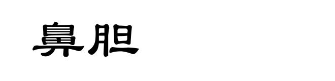 鼻胆