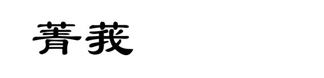 菁莪
