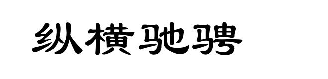纵横驰骋
