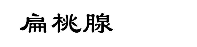 扁桃腺