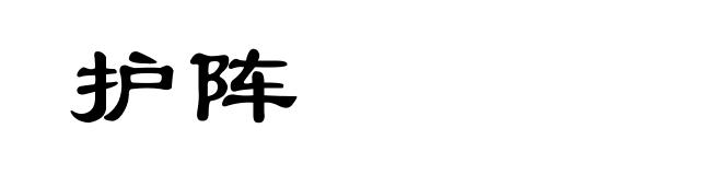 护阵