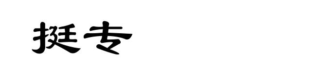 挺专