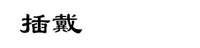 插戴