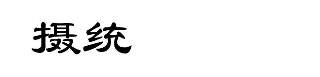 摄统