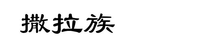 撒拉族