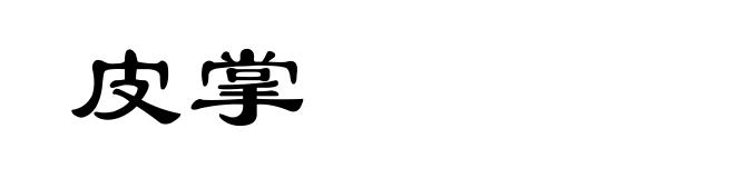 皮掌