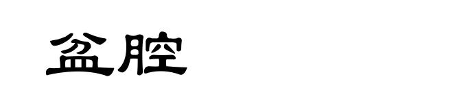 盆腔