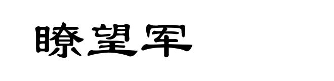 瞭望军