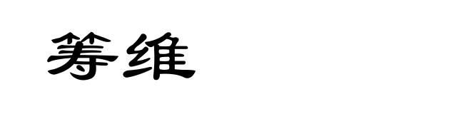 筹维