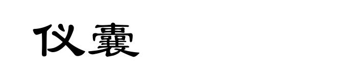 仪囊