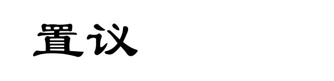 置议