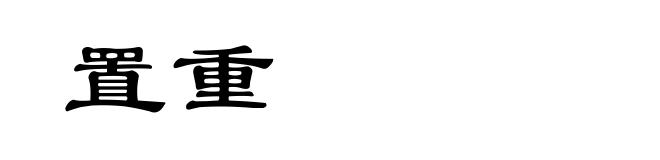 置重