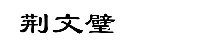 荆文璧