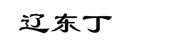 辽东丁