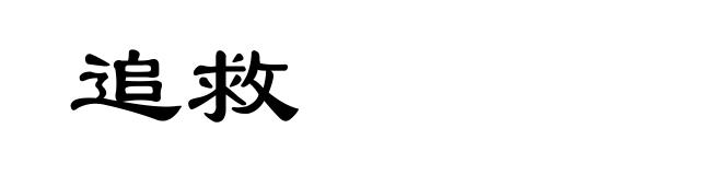 追救