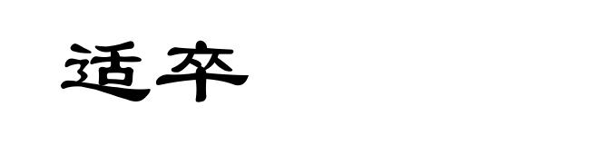 适卒