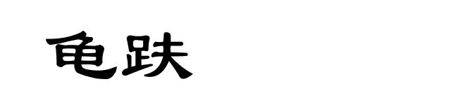 龟趺