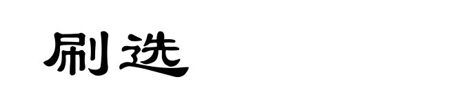 刷选