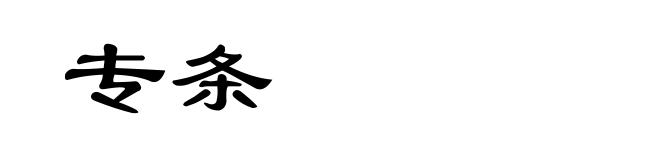 专条