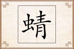 蜻怎么写