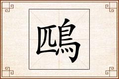 鴄怎么写