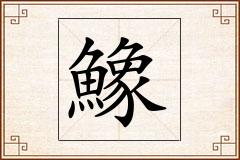 鱌怎么写