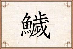 鱥怎么写