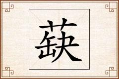 蒛怎么写