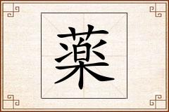 薬怎么写
