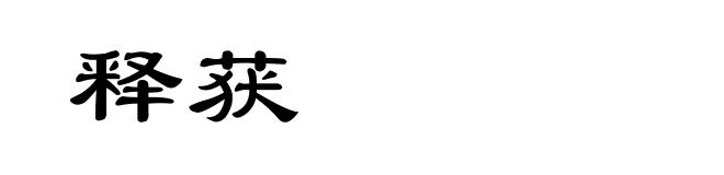 释获