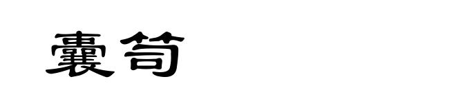 囊笥