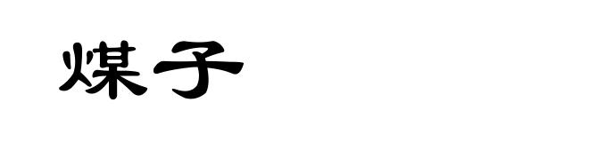 煤子