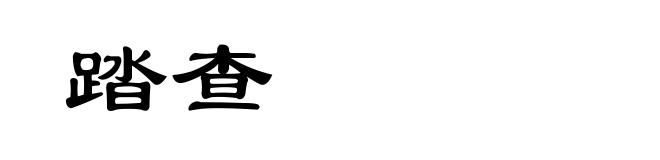 踏查