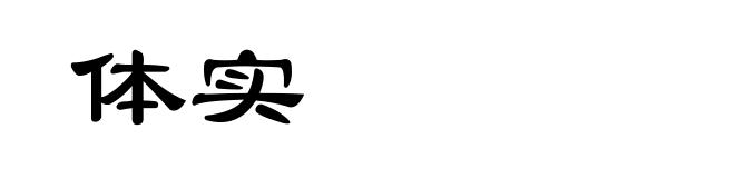 体实