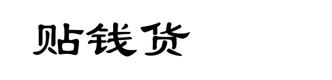 贴钱货
