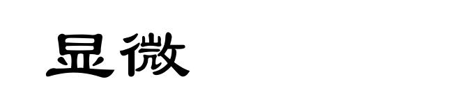 显微
