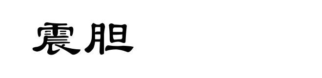 震胆