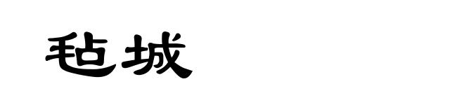 毡城