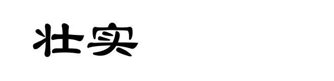 壮实