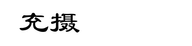 充摄