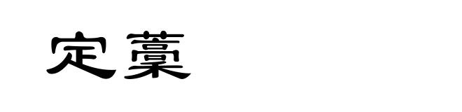 定藳