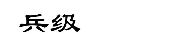 兵级