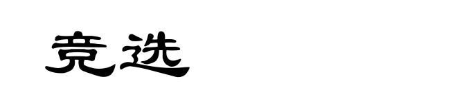 竞选