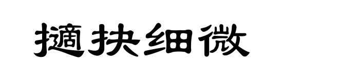 擿抉细微
